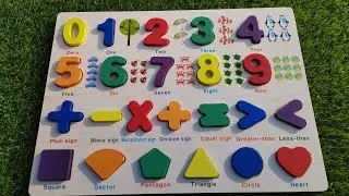 1 to 10 puzzle, 123 numbers, numbers activity for preschool, 123 learning numbers, preschool