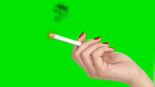 Smoking Green Screen || Girls Smoking Green Screen || Smoke Green Screen Effects 
