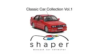 Classic Car Collection Vol.1 / Vintage & Beautiful Old Cars 1:43 scale /  Vehicles Digital Museum