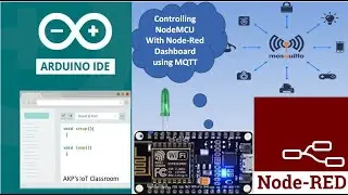 How to Configure MQTT Mosquitto broker & Node-Red Dashboard to Control NodeMCU ESP8266