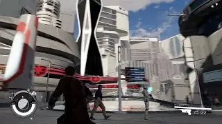 Checking out Coruscant in Star Wars Genesis V6