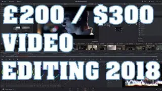 Build an EXTREMELY cheap & POWERFUL 4K video editing PC for £200 / $300 in 2018