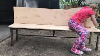 Детская скамейка. #1