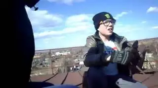 Залезли на заброшенную водонапорную башню!!!