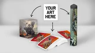 Inked Gaming's First Kickstarter - Introducing Custom Sleeves, Deck Boxes, and Playmat Tubes!