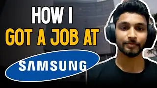 How I Got A Job At Samsung | How To Get Placed At Samsung | Coding Ninjas