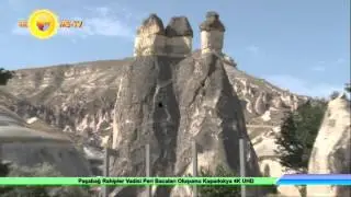 Paşabağ Rahipler Vadisi Peri Bacaları Oluşumu Kapadokya 4K UHD