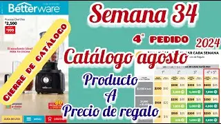 PRODUCTO A PRECIO DE REGALO SEMANA 34 2024 Betterware 🌸