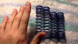 Review of VG racing progressive springs for rustler/update