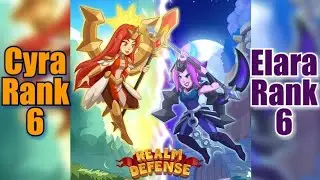 Realm Defense Elara🌚 vs Cyra 🌞 (Rank6) - One Better than the other🔥