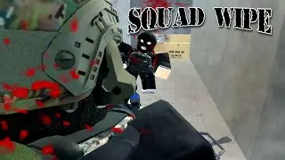 Taking Over ROBLOX Aftermath as a Quad (4v10 and more!)