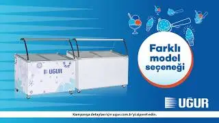 Uğur Dondurma Teşhir Dolapları İşletmelerin Tatlı Ortağı #UğurSoğutma