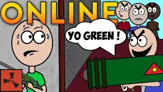 RUST |  ONLINE RAIDING my Neighbor SOLO | ZERG CLAN tries to OFFLINE RAID Me