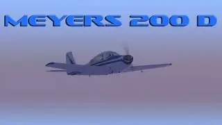 Landing the Meyers 200 D at Atlantic City International Airport in FSX