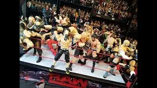 WWE ROYAL RUMBLE ACTION FIGURE MATCH!