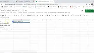 Usar o tradutor no Google Sheets