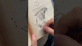 Santiperez drawing a monster rabbit