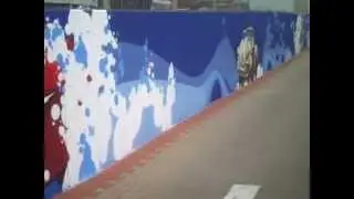 NEANDERARTgroup macht Graffiti