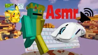 [200 Fps Smooth] [New Microphone!]Keyboard + Mouse Sounds ASMR w/lofi | Pika Network