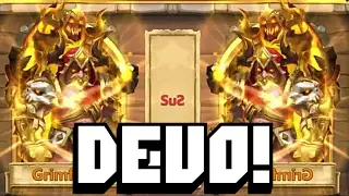 Castle Clash Double Evolving Grimfiend!