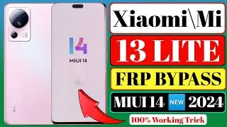 Xiaomi 13 Lite Google Account Bypass | MIUI 14 | Xiaomi 13 Lite Frp Bypass