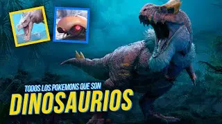 Estos son los Pokémons inspirados en “Dinosaurios” 🦖