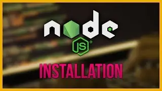Installation & Einleitung  🔹 NODE.JS TUTORIAL #01  🔹  (German Tutorial)