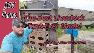 Our New Solar Well & A Roided Out Chicken Waterer!