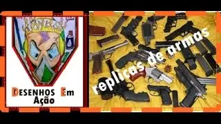 Série nova - réplicas de armas