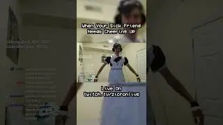 The Twirl #shorts #livestreamfails #maiddress
