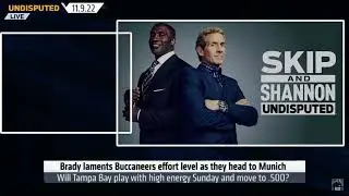 👀 Skip Bayless to Shannon Sharpe “Tom Brady made you look like a Fool “ 😤‼️ #undisputedtoday