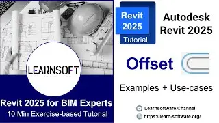 Revit 2025 for BIM Experts: Offset Modify Tool in Revit- Essential skill for Revit Mastery in 10 Min