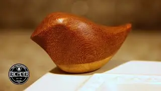 Leopard Wood and Birch Band Saw Comfort Bird: DIY Nora Fleming Figurine