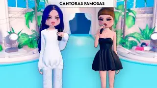 SÓ PODE CANTORAS FAMOSAS NO DRESS TO IMPRESS! - Roblox