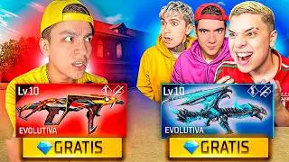 SUCO VS DONATO - TINCA Y HECTORINO 🔥 AKA 47 DRAGON VS MP40 EVO 🔥 FREE FIRE