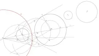 How to Draw the Mid-Circle of 2 given Circles Lying Independent of each other (Inversive Geometry)