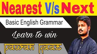 Nearest Vs Next || English Grammar #pawan_raaz #englishgrammar #ssc #spottingerrorrules