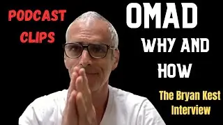 Why and how he achieved OMAD.  One Meal a Day.  Lessons from master Bryan Kest.  Podcast Clips