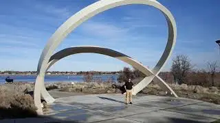 Hanford Reach Solar Arches at Winter Solstice