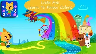 Little Fox Preschool Learning - Learn to Know Basic Colors | GoKids! Games