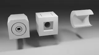 Как работать с модификатором Boolean в Blender и использовать аддон BoolTools | Полный гайд