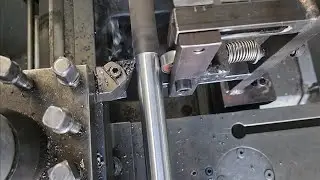 simple DIY Follow rest for lathe application