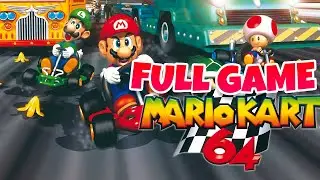 Mario Kart 64 - All Races / FULL GAME / Playthrough