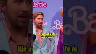 Ryan Gosling On Ken's Role In The "Barbie" Movie #shorts