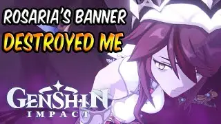 ROSARIA PULLS GONE TERRIBLY WRONG | GENSHIN IMPACT