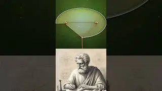 Create an ellipse and see the reflection properties between its foci 