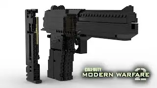 LEGO Desert Eagle (Working) Tutorial / Instruction