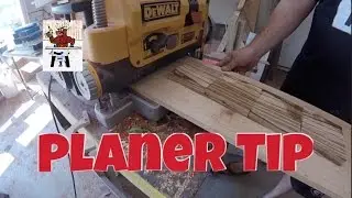 Planer Tip: Planing Small Pieces of Wood