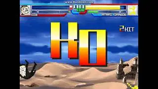 MUGEN battle #44: Dib vs Atari Dragon
