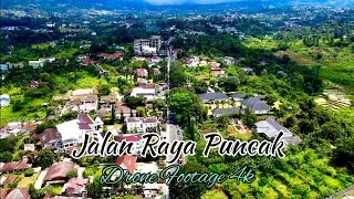Jalan Raya Puncak | 4k drone view
